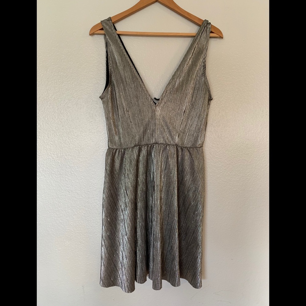 NWT Micro-Pleat Party Dress